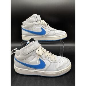 Nike Court Borough 2 Mid Sneakers Youth Size 6Y Womens 7.5 CD7782-012